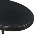 thumbnail image 4 of Uttermost Jessenia Contemporary Marble and Iron Accent Table in Black, 4 of 4