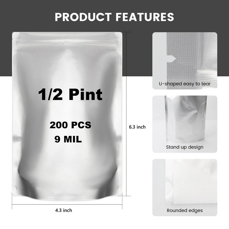 Wholesale Large Size Packaging Bags Mylar Bag Plastic Pouch