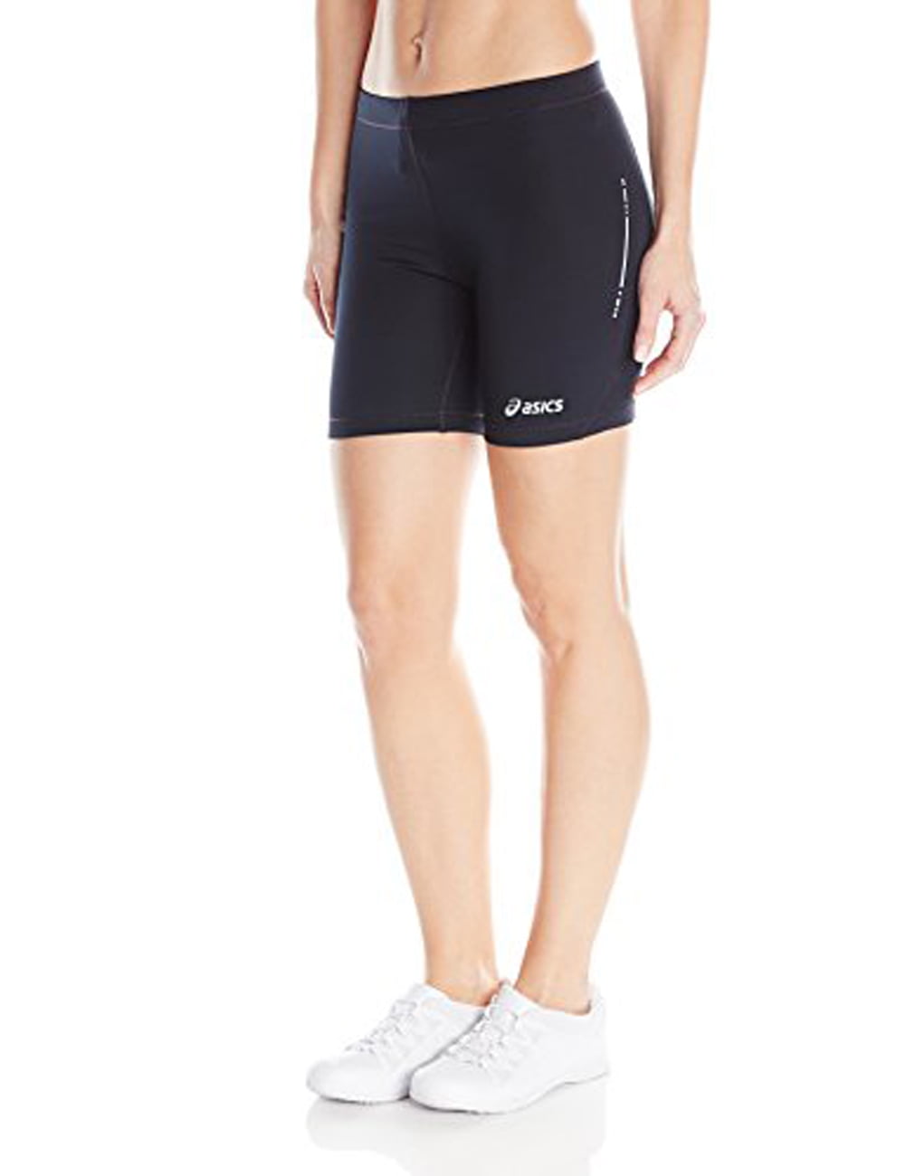 ASICS asics women's performance run sprinter shorts, performance black, small