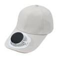 thumbnail image 3 of Breathable Solar Fan Hat Baseball Cap with LED Display 3 Speed 650mAh USB C Rechargeable Cooling Hat for Hiking Fishing Gardening by PALIFEUR, 3 of 7