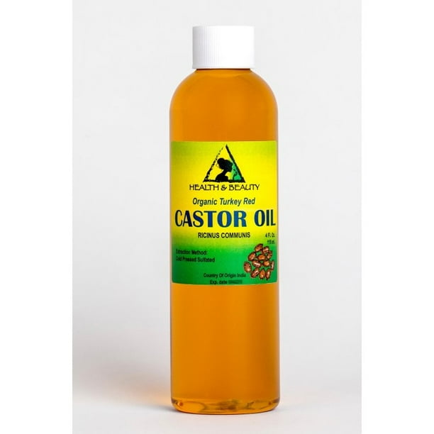 CASTOR OIL TURKEY RED ORGANIC COLD PRESSED HEXANE FREE PURE 4 OZ CASTOR OIL TURKEY RED ORGANIC COLD PRESSED HEXANE FREE PURE 4 OZ