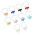 thumbnail image 4 of 10x Silicona Clip Tapón Impermeable Natación Entrenamiento Protector Sunnimix Clip de nariz de silicona, 4 of 8