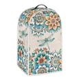 thumbnail image 2 of HELLHERO Foldable 15.94"H x 9.45"L x 7.28"W Blender Cover AntiSlip There is only one dust cover Blender Dust Cover for Home Kitchen Indoor, Mandala Dragonfly, 2 of 6
