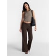 thumbnail image 2 of No Boundaries Belted Woven Trousers, 31.5" Inseam, Women's XXS-XXL, 2 of 5