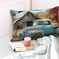 thumbnail image 4 of Fotbe Vintage Truck Farm Scene Funda de Almohada Decorativa Estilo Occidental, Lujo en Algodón, Fundas para Almohadas King, Cojín Estampado para Decoración del Hogar-16"x24", 4 of 6