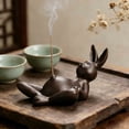 thumbnail image 2 of Cheapark Bunny Shape Incense Stick Holder Base for Home Aroma Decoration Item, 2 of 7