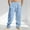 Light Blue, variant on ZZwxWA Mens Casual Linen Pants Elastic Waist Drawstring Straight-Legs Yoga Pants Summer Beach Loose Fit Lightweight Trousers Festival Gift