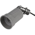 thumbnail image 1 of Porte-lampe à Queue de Porc Gris Résistant aux Intempéries en Extérieur, 1 of 1