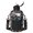 Fireman and Helicopter Black Pattern, variant on Fireman and Flame White Pattern 74oz Half Gallon Water Bottle with Sleeve, Gym Hydration Bottle with Strap & Storage Pocket, Straw Flip Lid Gifts for Birthday Christmas Thanksgiving