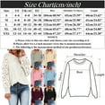 thumbnail image 3 of Yoodem Sweaters for Women Christmas Sweater Womens Off Shoulder Tops Long Sleeve Knit Shirt Crew Neck Pullover Sweater Jumper Tops Casual Warm Sweater Cropped Sweaters for Women White S, 3 of 6