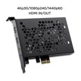 thumbnail image 4 of Tarjeta de captura de video HDMI Compatible 1080p30 4K Gaming Grabero de grabación Gamer Box Gamer Part Hogar hogar Inevent EL014476-00B, 4 of 7