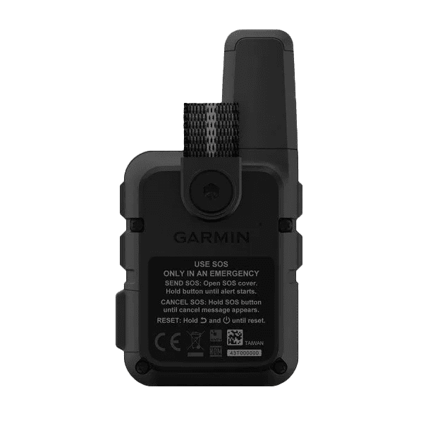 Garmin Inreach Mini, Black, Rugged & Lightweight GPS Satellite Communicator w/ InReach & SOS