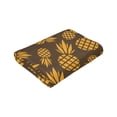 thumbnail image 6 of Kll Fleece Blanket Plush Throw Blanket Colorful Pineapple,Soft Fuzzy Cozy Flannel Blanket For Couch Sofa Bed.(80"X60"), 6 of 9