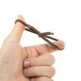 thumbnail image 4 of Unique Bargains 1 Pc Elegant Knotted Style Hair Rope Hair Scrunchies Coffee Color, 4 of 5