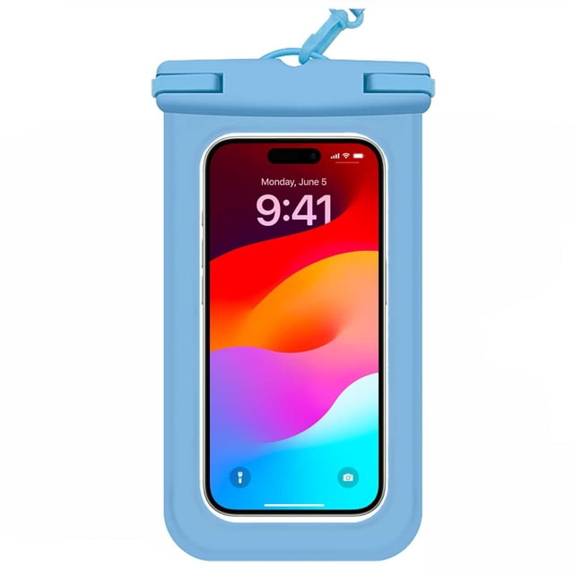 Funda TEKKU contra Agua colgante Universal sumergible Azul