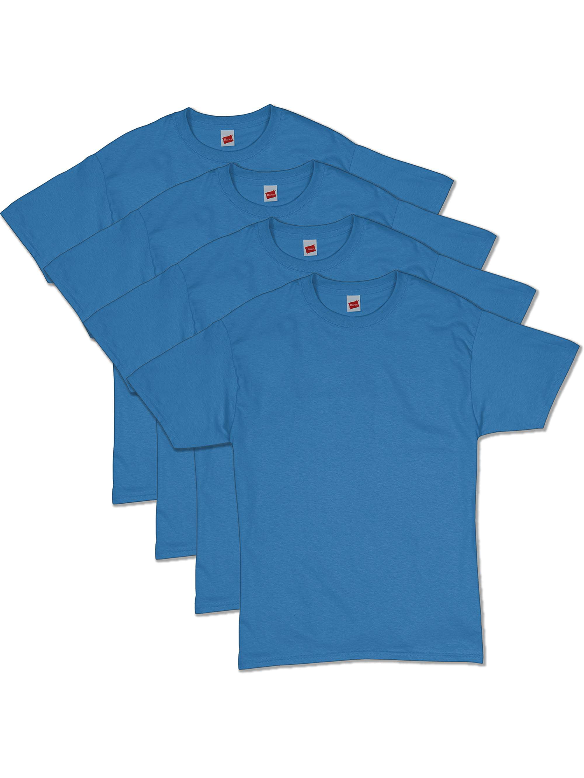 Hanes - Hanes Men's ComfortSoft Short Sleeve Tee Value Pack (4-pack ...