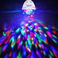 thumbnail image 3 of LED Party Lamp,Automatic Rotating 3W Multi-Color LED Light Bulb, Disco Light Effect, Suitable for All Lamps with E27 Socket, White, 3 of 5