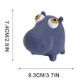 thumbnail image 3 of Purple Squishy Animal Eye Popping Stress Relief Toy Soft Decompression Squeeze Toy For Adults And Kids Anxiety Relief Sensory Fidget Toy Fun Desk Decor, 3 of 7