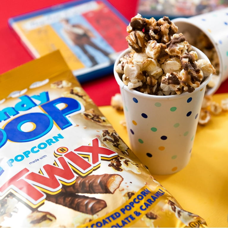 Candy Pop TWIX Caramel Chocolate Covered Popcorn, 5.25 oz