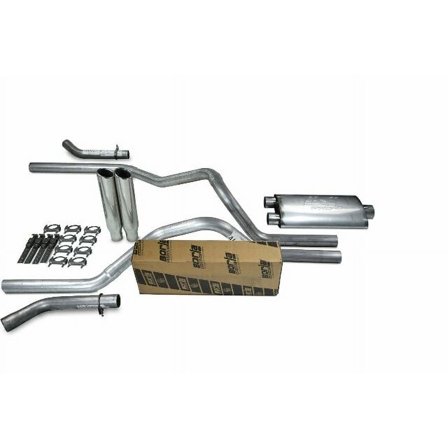 Chevy GMC 1500 99-06 2.5" Dual Exhaust Kits Borla Pro XS Clamp Tip Corner