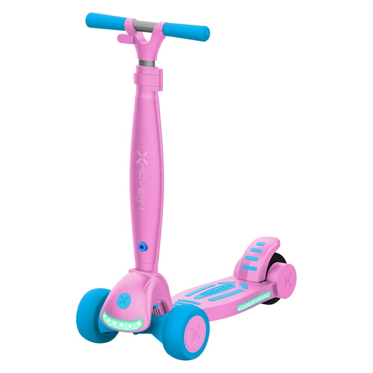 Lingvistik Breddegrad Hula hop Hover-1 My First Electric Scooter for Kids, Max Weight 80 Lbs., Max Speed 6  Mph, 2 Mile Max Distance, in Pink - Walmart.com