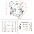thumbnail image 3 of MCombo Electric Toilet Lift for Elderly Disabled, Elderly Care Equipment, 3 of 8