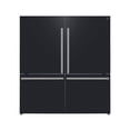 thumbnail image 2 of Forno Milano 2-Piece 62-Inch Freestanding Dual Bottom Freezer Refrigerator in Black â€“ 34.4 cu.ft, Touch Control, Ice Maker, 2 of 4