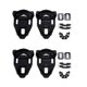 thumbnail image 1 of 4x Bike Cleat Set for Time Iclic/X-Presso Pedals, Black Plastic, 1 of 5