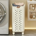 thumbnail image 5 of Multiple Sized Laundry Basket With Brakes On Wheels Sturdy PP Materials Portable for Space Saving and Easy Transport, 5 of 20