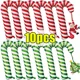 thumbnail image 2 of Globos de aluminio con forma de bastón de caramelo para Navidad, árbol de Navidad, Papá Noel, dulces, globos de regalo de Navidad, fiesta de cumpleaños, decoración del hogar, 2 of 5