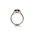 thumbnail image 3 of Emerald Cut Black Onyx Engagement Ring, Black Onyx Wedding Ring, vintage ring ., 3 of 4