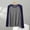 Dark Blue, variant on MGDXOX Men's Long Sleeve Raglan Crew Neck Pajamas Fall Color Block Minimalist Patchwork Lightweight Loungewear Dark Gray L