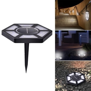Giyblacko Garden Lamps Outdoor Garden Solar Lights Outdoor Ground Lights With 12 LED Light Source Outdoor Lights Garden Lights For Paths Garden Patio Patio