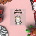 thumbnail image 4 of Happy Anniversary Exotic Shorthair Celebrates Wedding Love Family Party Cutout Transfer Sticker Cat Lover Kitten Owner Gifts Transparent Decal Art Decor - 01015, 4 of 5