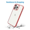 thumbnail image 5 of JETech Case Compatible with iPhone 13 Pro Max 6.7-Inch, Shockproof Phone Bumper Cover, Anti-Scratch Clear Back (Red), 5 of 5