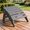 Gray, variant on Folding Adirondack Ottoman, with Joystick Controller