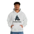 thumbnail image 6 of Baseball Hoodie, Finish Him, Perfect Sweatshirt for Catchers, Unisex, 6 of 7