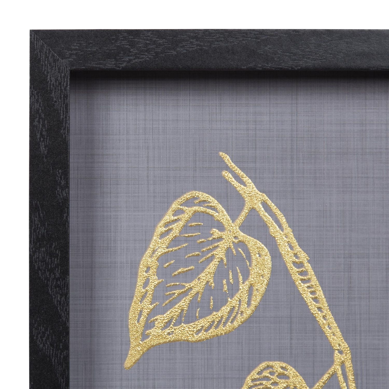 hometrends Foiled Fern 2 Framed Art