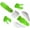 Green, variant on Fairing Kit Plastic Fender for Kawasaki KLX110 KX65 KLX 110 KX 65 Suzuki DRZ110 Chinese 110cc 125cc 140cc Pit  (Green+White)