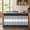 Navy blue gray, variant on Cabinet Curtains 35"W x 35"L, Haze Blue Grey Stripe Sink Skirt for Bathroom Kitchen Self Adhesive, Modern Art Horizontal Striped Desk Privacy Short Curtain for Under Sink Classroom Closet