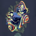 thumbnail image 2 of Junior's Marvel Doctor Strange in the Multiverse of Madness Groovy Magic Graphic Tee Navy Blue Large, 2 of 3
