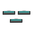 thumbnail image 2 of Lame de Rasage Lames de Rasoir Lame à Double Couche Lame pour Homme 3 Pcs Lames de Rasage pour le Visage pour Hommes Aiguiseur 2 Couches, 2 of 8