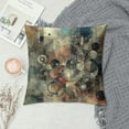 thumbnail image 2 of COMIO Brown Decorative Throw Pillow Covers Teal Pillow Cover Modern Geometry Abstract Art Decorative Pillows for Living Room Bedroom Sofa Couch Outdoor Pillow Covers, 2 of 5