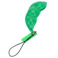 thumbnail image 3 of Children Adult Cute Pea Keychain Portable Anxiety Stress Relief Squeeze Bean Toy, 3 of 8