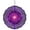 Abstract Purple Flowers, variant on WIRESTER Wind Spinners Outdoor Hanging Décor 8" for Yard and Garden Decor, Outdoor Decorations - Playful Baby Pig
