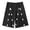 Black, variant on Unisex Tear Away Shorts Knee Length Grey1 XXL