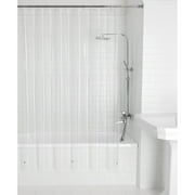 Mainstays Light Weight PEVA Shower Liner, 70 in x 71 in, Clear
