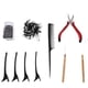 thumbnail image 2 of 1 Set Hair Extension Tools Kit Hair Extensions Beads Hair Threader Tool Crochet Hook, 2 of 3
