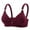 Wine, variant on Bralettes for Women with Support Built In Bra Tank Tops Woman Color Thin and Steel Gathered Breathable Underwear for Daily Bras Black 40