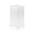 thumbnail image 1 of CAROOTU Makeup Remover Holder with Lid Self-Dispensing Easy Access Clear Cotton Swab, 1 of 5